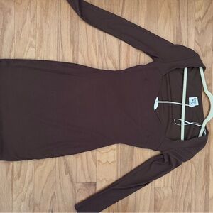 Princess Polly Chocolate Long Sleeve Dress